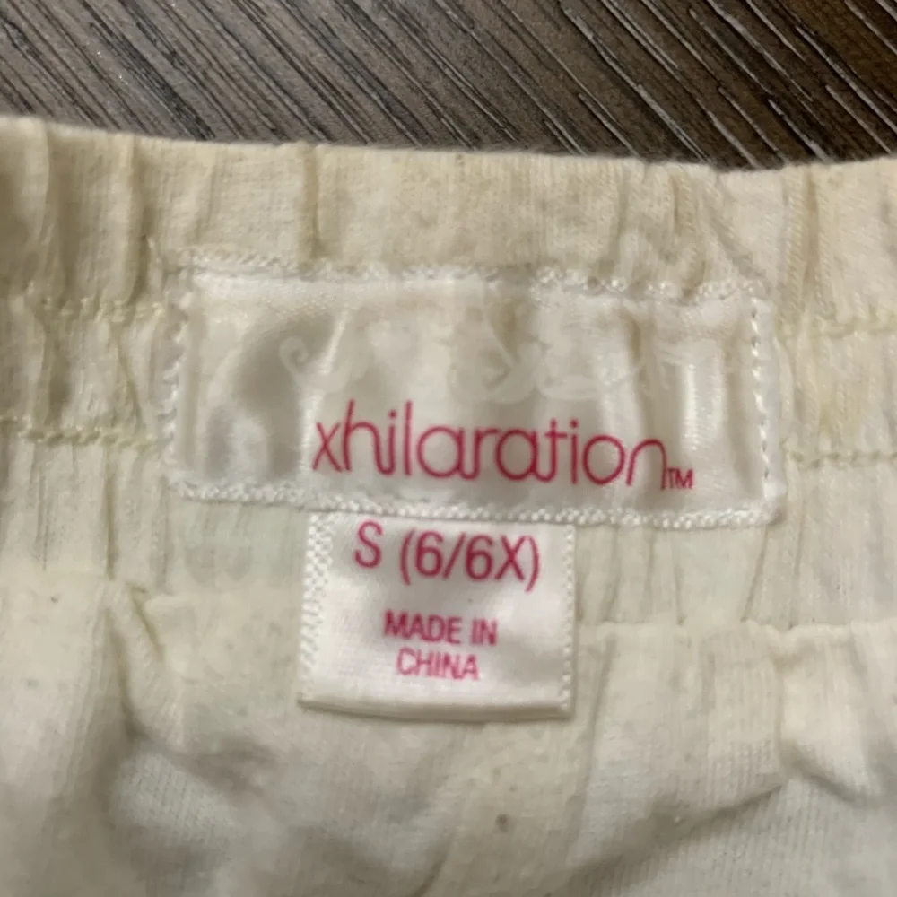 Xhilaration Off white lace shorts Size 6X